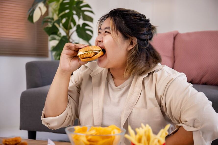 Junk food leads to obesity